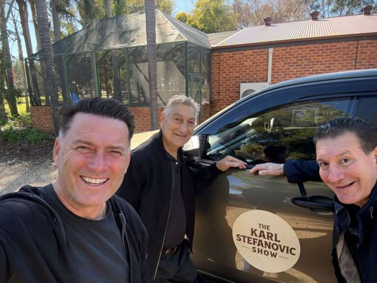 Karl, Bill Calabria and Roy Spagnolo salami festival august 2026