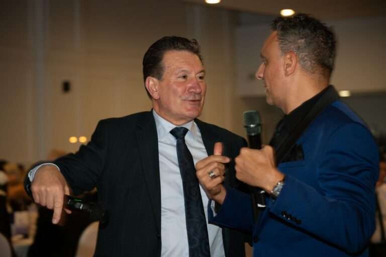 Roy (Rocco) Spagnolo reviews the incredible efforts and generosity of all, including Alfio Bonanno at the St Vincent's Hospital Griffith Anniversary Gala.